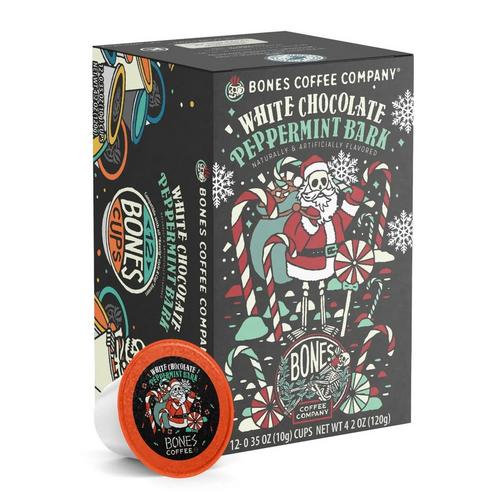Bones Coffee Co. Bones Peppermint Bark Single Serve 12 Count Coffee - Primary Image