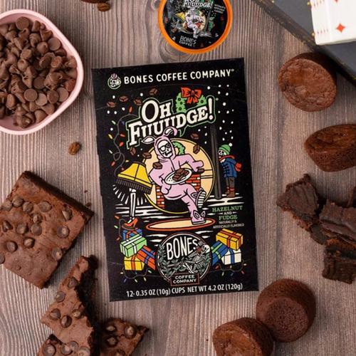Bones Coffee Co. Oh Fuuudge! 12 Count Cups Coffee - Primary Image