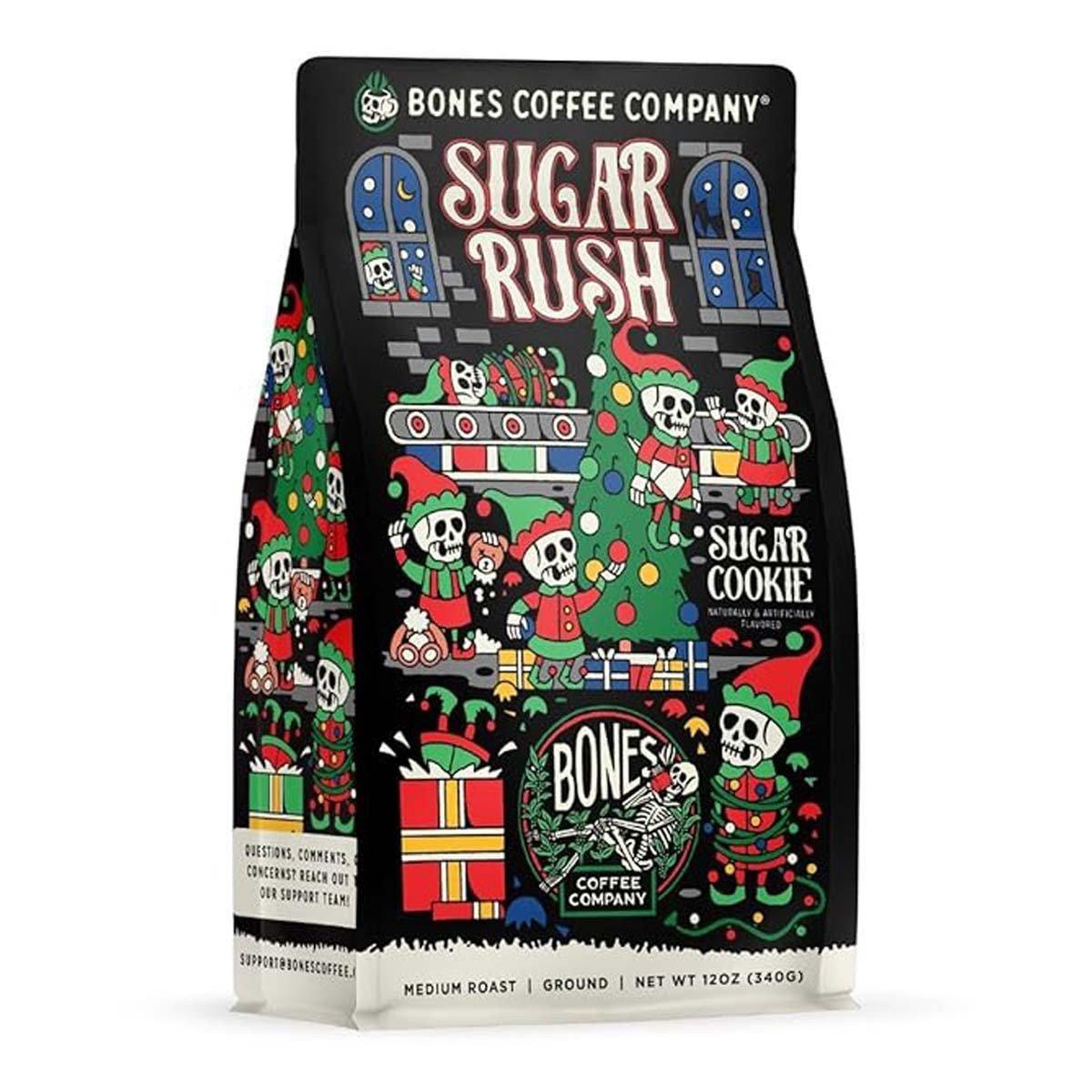 Bones Coffee Co. Sugar Rush Ground 12 oz Coffee - Bones Coffee Co.