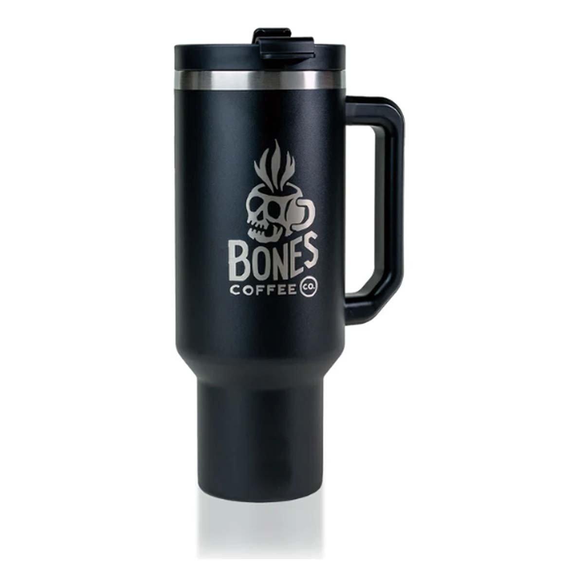 Bones Coffe Co. 40 oz Stainless Steel Tumbler - Bones Coffee Co.