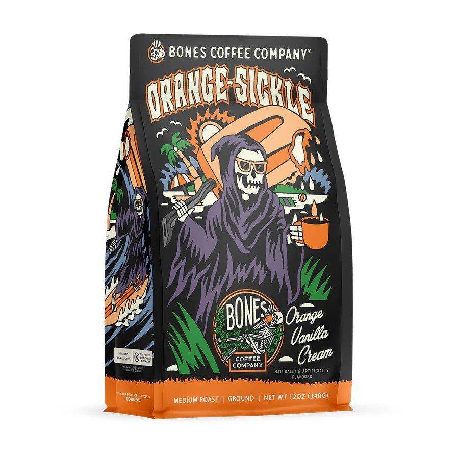 Bones Coffee Co. Orange Sickle Ground Coffee - Bones Coffee Co.