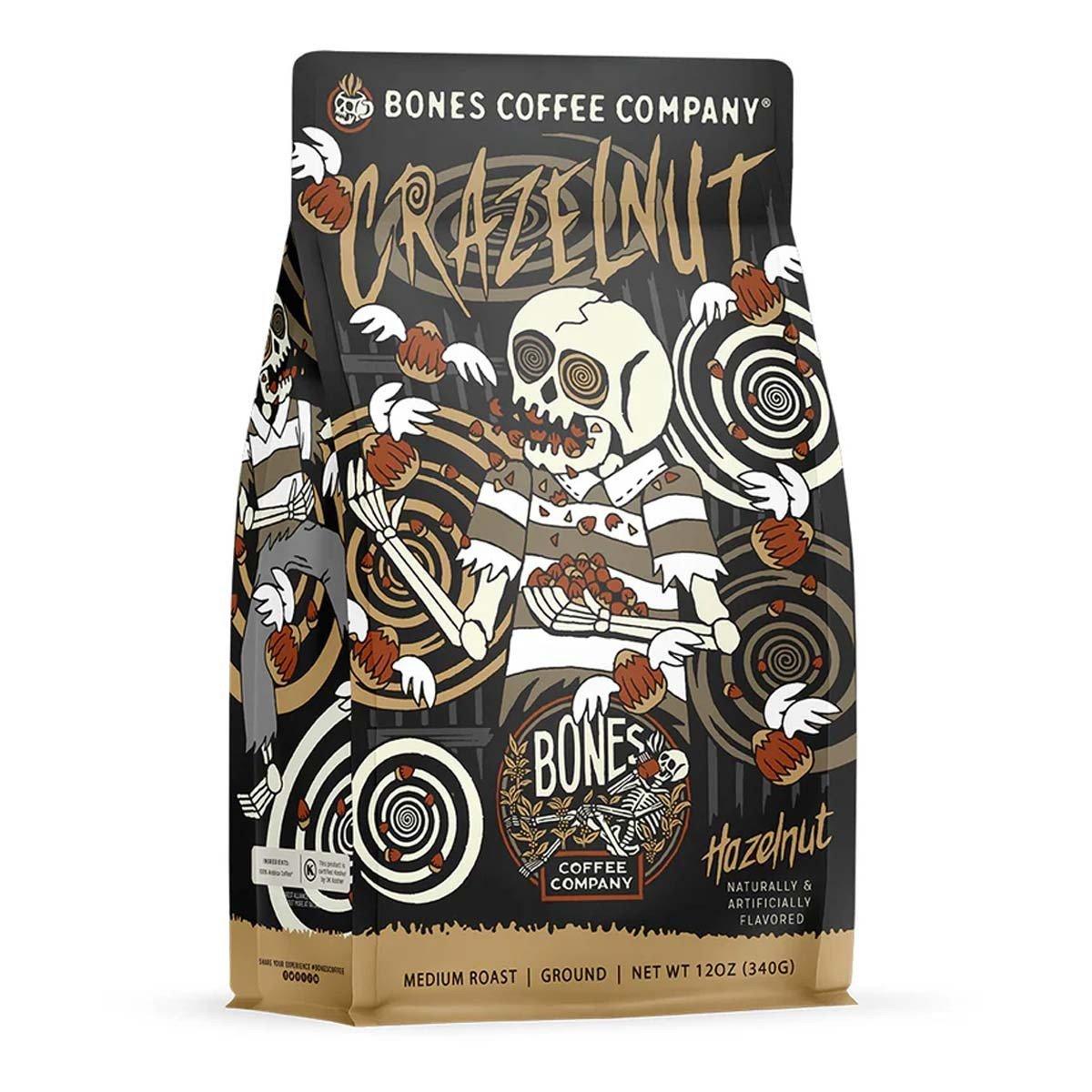 Bones Coffee Co. Crazelnut Ground Coffee - Bones Coffee Co.