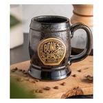 Bones Coffee Co. Classic Logo 20 oz Handthrown Metallic Glazed Mug - Thumbnail 4 of 4