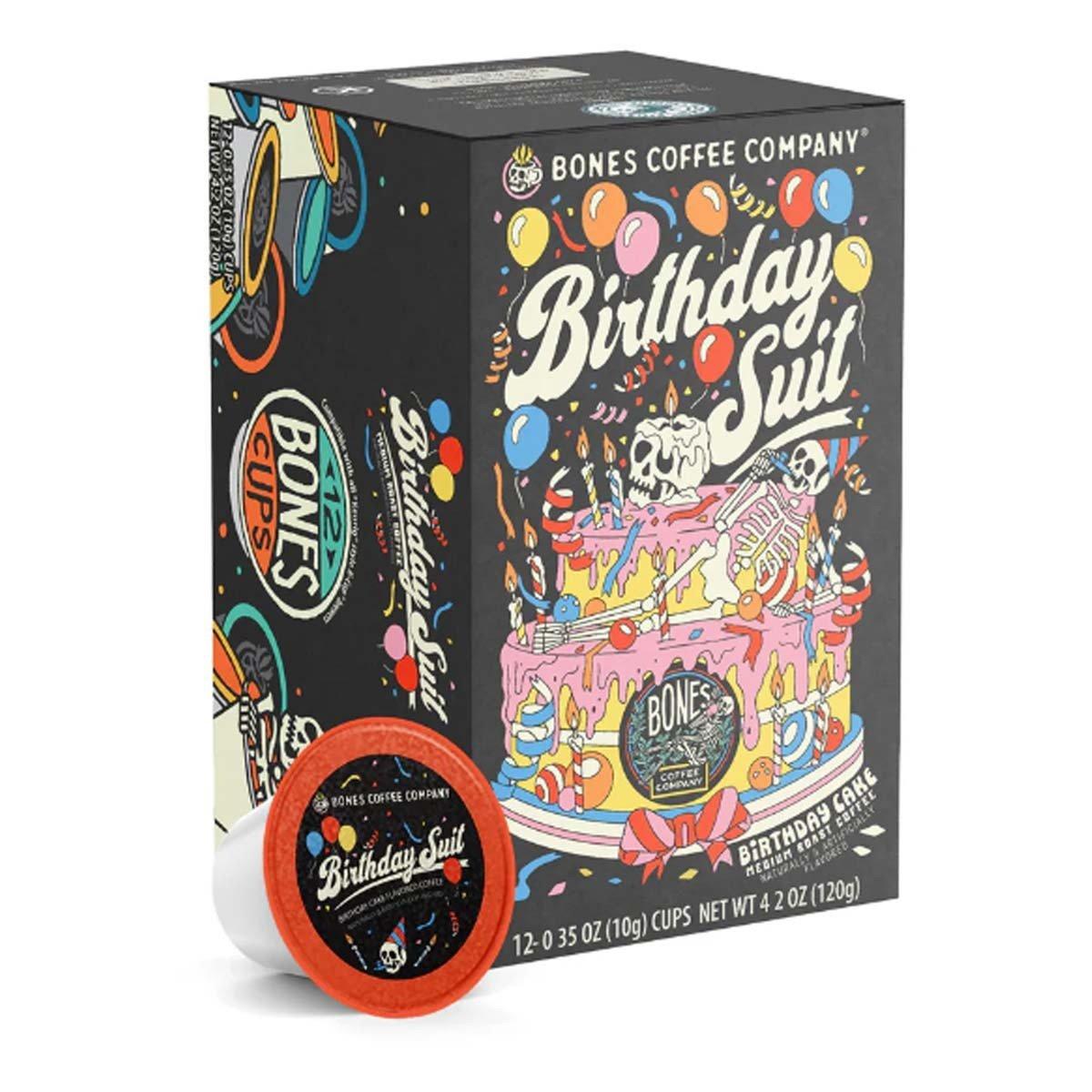 Bones Coffee Co. Birthday Suit Cups 12 ct Coffee Coffee - Bones Coffee Co.