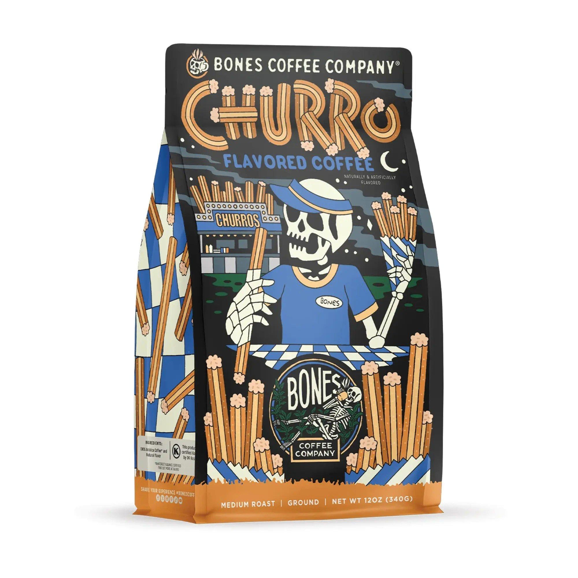Bones Coffee Co. Churro Ground 12 Oz Coffee - Bones Coffee Co.