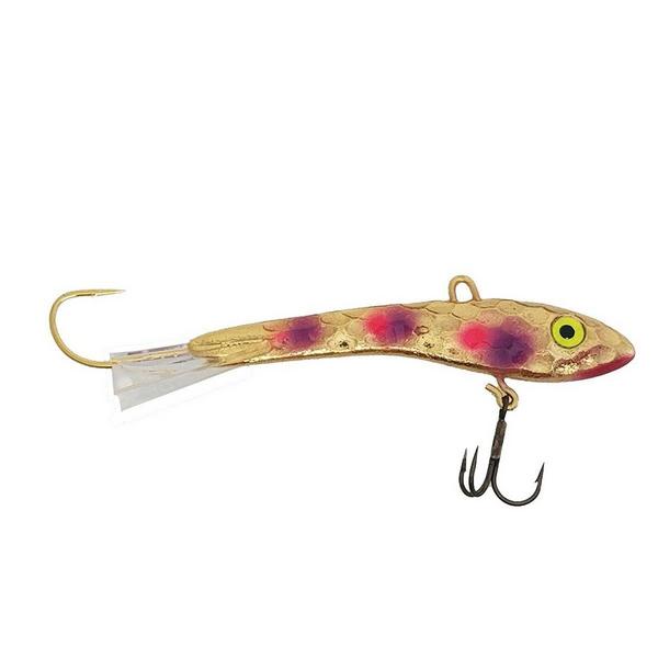MOONSHINE LURES Moonshine Hammered Gold Shiver Minnow