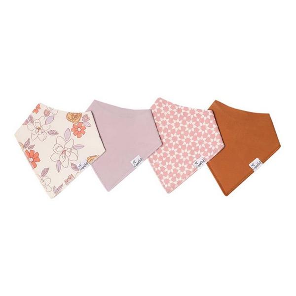 Girls,Boys Copper Pearl 4 Pack Bandana baby-bibs-and-burp-cloths