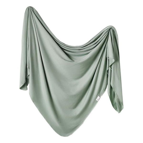 Copper Pearl Knit Baby Swaddle Blanket Briar