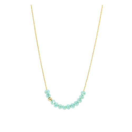 Salty Cali Sprinkle of Cyan Necklace - Primary Image