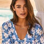 Salty Cali Sprinkle of Cyan Necklace - Thumbnail 2 of 3