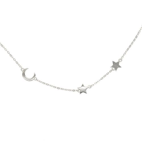 Salty Cali To The Moon and Back Necklace - Primary Image