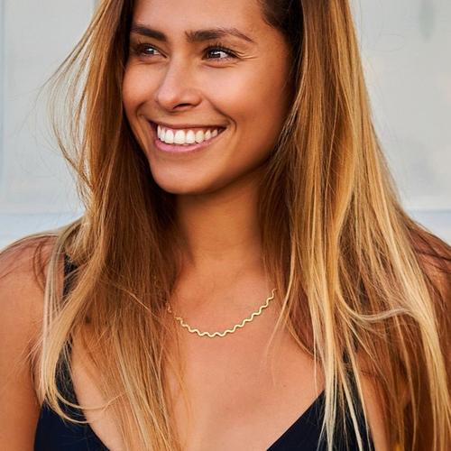 Salty Cali Waves Necklace - Primary Image