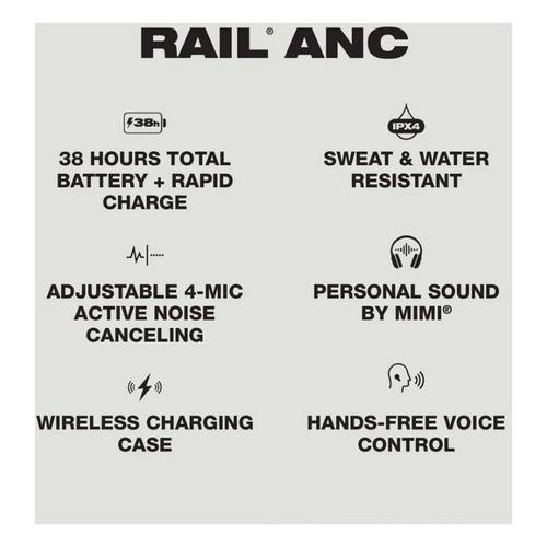Skullcandy Rail ANC Wireless Earbuds - Primary Image