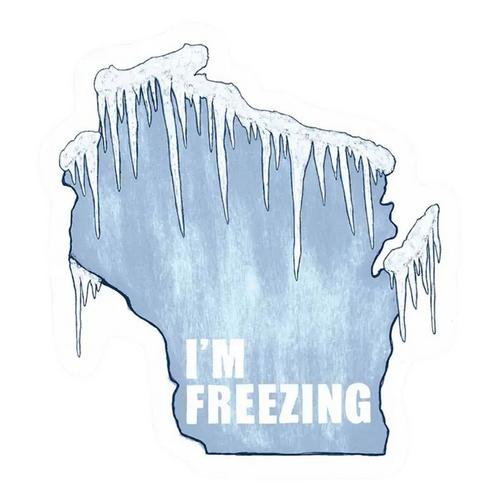 MN Nice Enough I'm Freezing Sticker Sticker - Primary Image