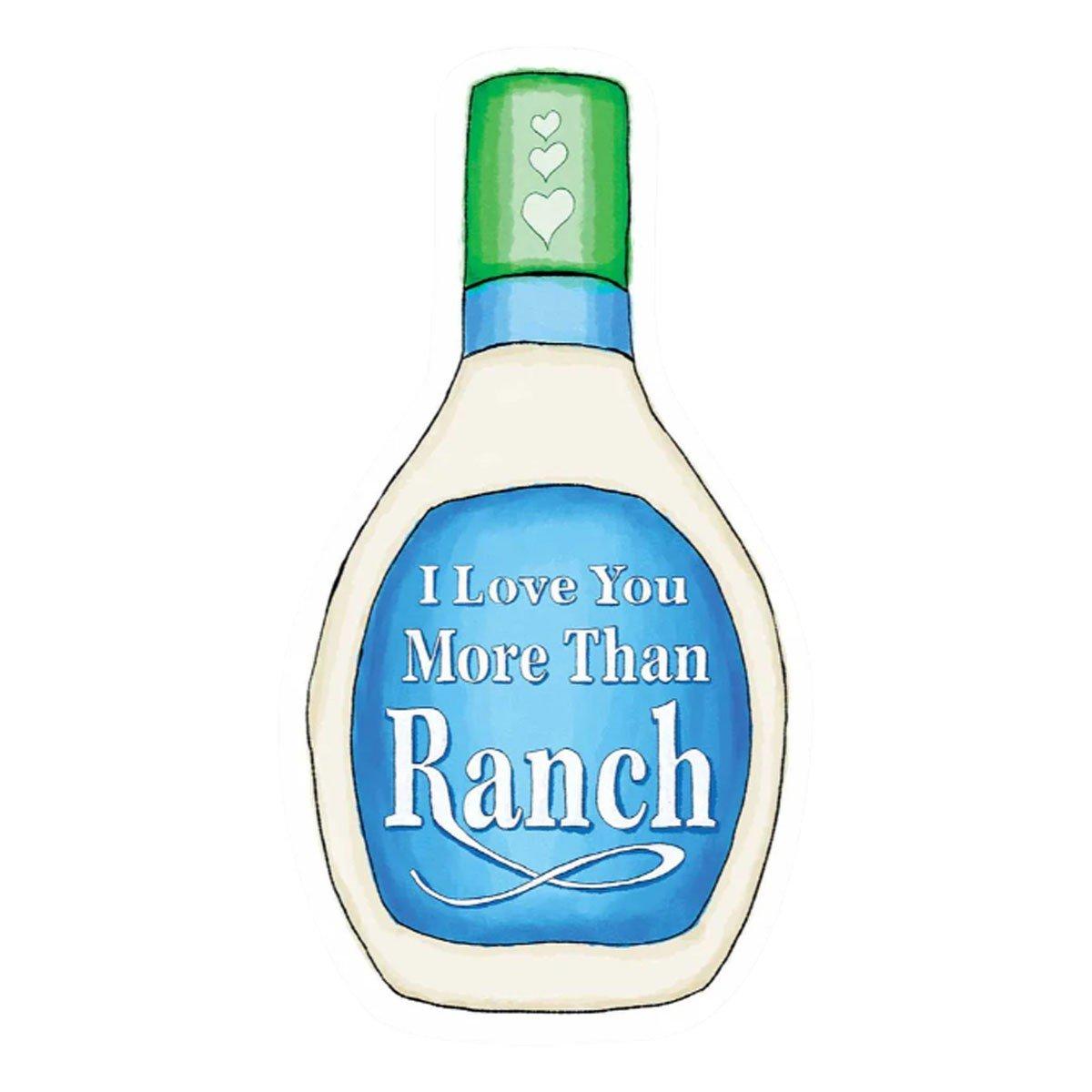 MN Nice Enough Ranch Dressing Sticker Sticker