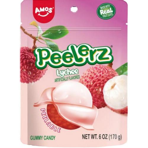 Amos Peelerz Peelable Gummy Lychee - Primary Image