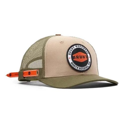 Men's BRUNT Curved Brim Snapback Hat - Primary Image