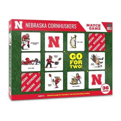 YouTheFan Nebraska Cornhuskers Matching Game - Primary Image