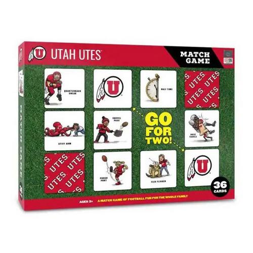 YouTheFan Utah Utes Matching Game - Primary Image
