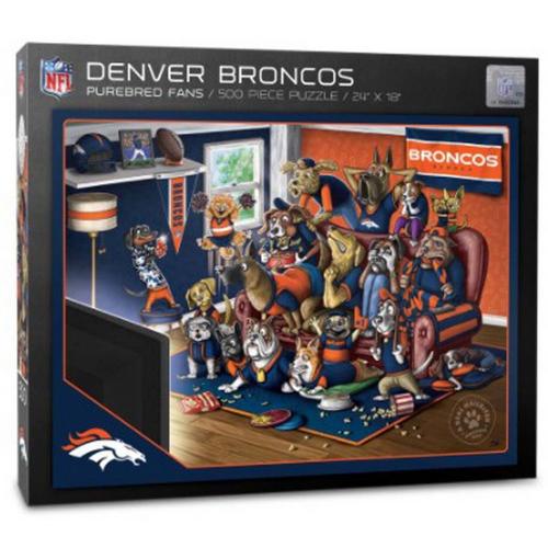 YouTheFan Denver Broncos Purebred Puzzle - Primary Image