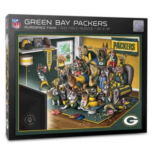 YouTheFan Green Bay Packers Purebred Puzzle - Primary Image