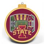 Iowa State 3D Stadium View Ornament - Thumbnail 1 of 4