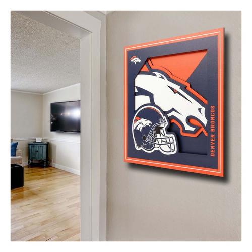 You The Fan Denver Broncos Logo Wall Sign - Primary Image