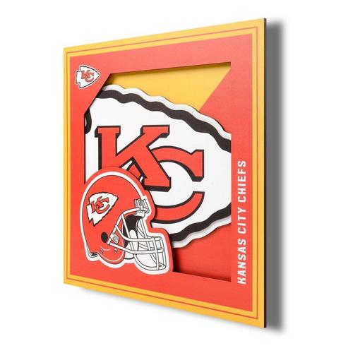 You The Fan Kansas City Chiefs Logo Wall Sign - Primary Image