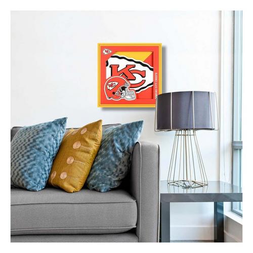 You The Fan Kansas City Chiefs Logo Wall Sign - Primary Image