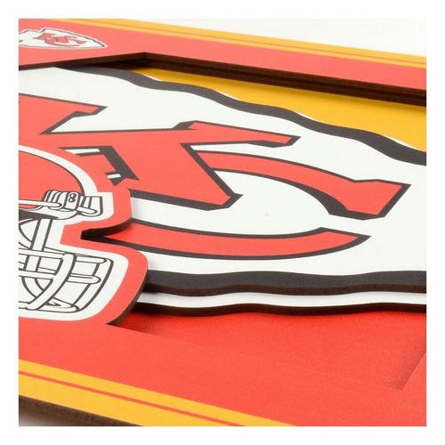 You The Fan Kansas City Chiefs Logo Wall Sign - Primary Image