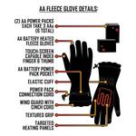 Men's ActionHeat AA Fleece Heated Gloves - Thumbnail 4 of 7