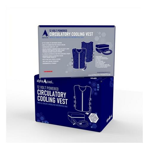 AlphaCool 12V Motorcycle Circulatory Cooling Vest System - Primary Image
