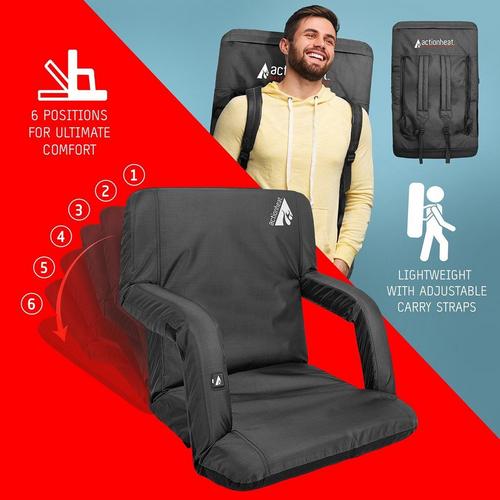 ActionHeat Heated 5V Folding Bleacher Seat - Primary Image