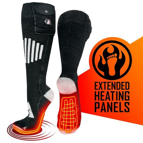 ActionHeat Cotton 5V Battery Heated Knee High Socks - Primary Image