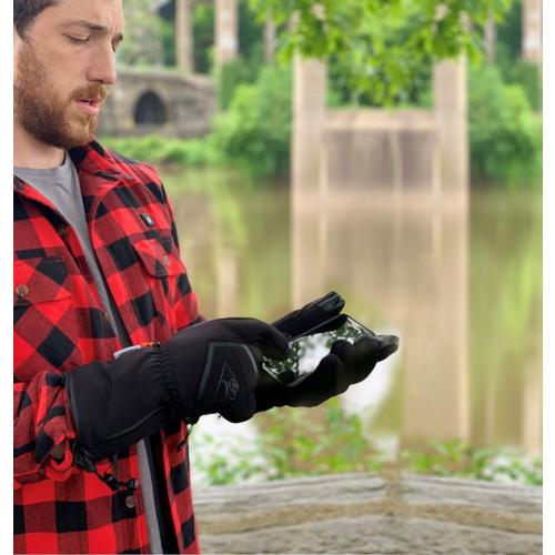 Men's ActionHeat 5V Slim Fit Fleece Heated Gloves - Primary Image