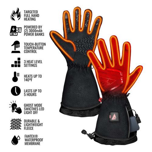Men's ActionHeat 5V Slim Fit Fleece Heated Gloves - Primary Image