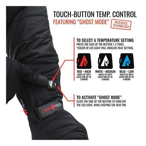 Women's ActionHeat 5V Slim-Fit Fleece Heated Gloves - Primary Image