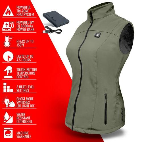 Women's ActionHeat 5V Battery Heated Vest - Primary Image
