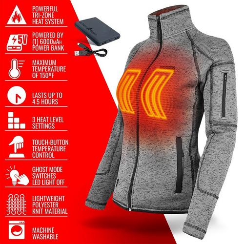 Women's ActionHeat 5V Battery Fleece Jacket - Primary Image