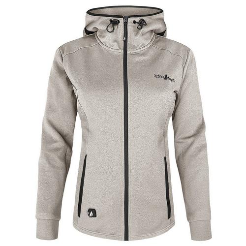 Women's ActionHeat Battery Heated Slim Fit Hoodie Full Zip - Primary Image