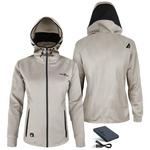 Women's ActionHeat Battery Heated Slim Fit Hoodie Full Zip - Thumbnail 4 of 9