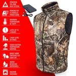 Men's ActionHeat 5V Battery Camo Vest - Thumbnail 3 of 9