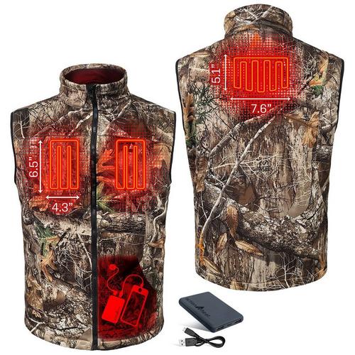 Men's ActionHeat 5V Battery Camo Vest - Primary Image