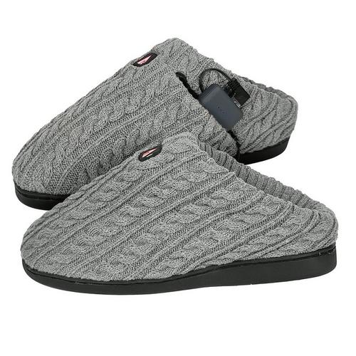 ActionHeat 5V Cable Knit Heated Slippers - Primary Image