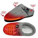 ActionHeat 5V Cable Knit Heated Slippers - Thumbnail 3 of 9