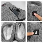 ActionHeat 5V Cable Knit Heated Slippers - Thumbnail 5 of 9