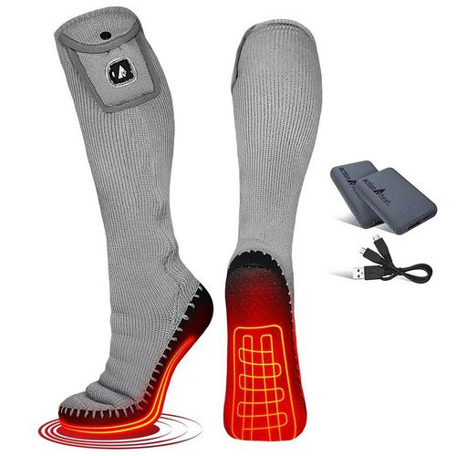 ActionHeat 5V House Slipper Heated Knee High Socks - Primary Image