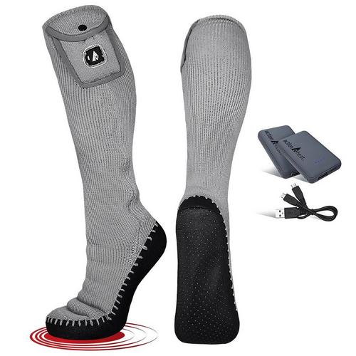 ActionHeat 5V House Slipper Heated Knee High Socks - Primary Image
