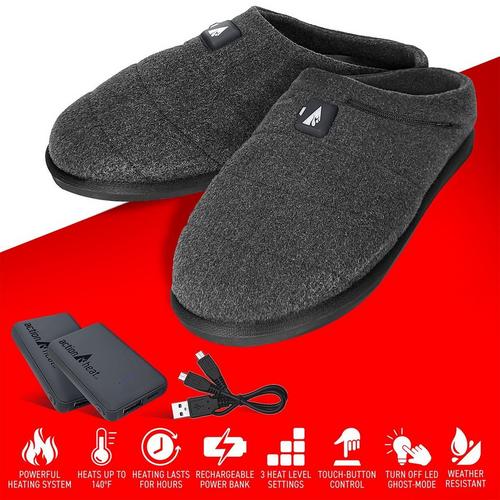 ActionHeat 5V Battery Heated Slippers - Primary Image