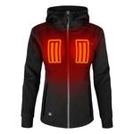 Women's ActionHeat Battery Heated Slim Fit Hoodie Full Zip - Thumbnail 1 of 9